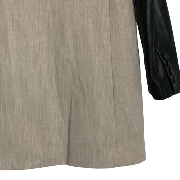 DKNY Mixed Media Tailored Jacket - Picture 6 of 14